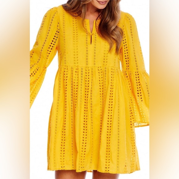 Mud Pie Raylee Eyelet Dress NEW - Picture 4 of 8